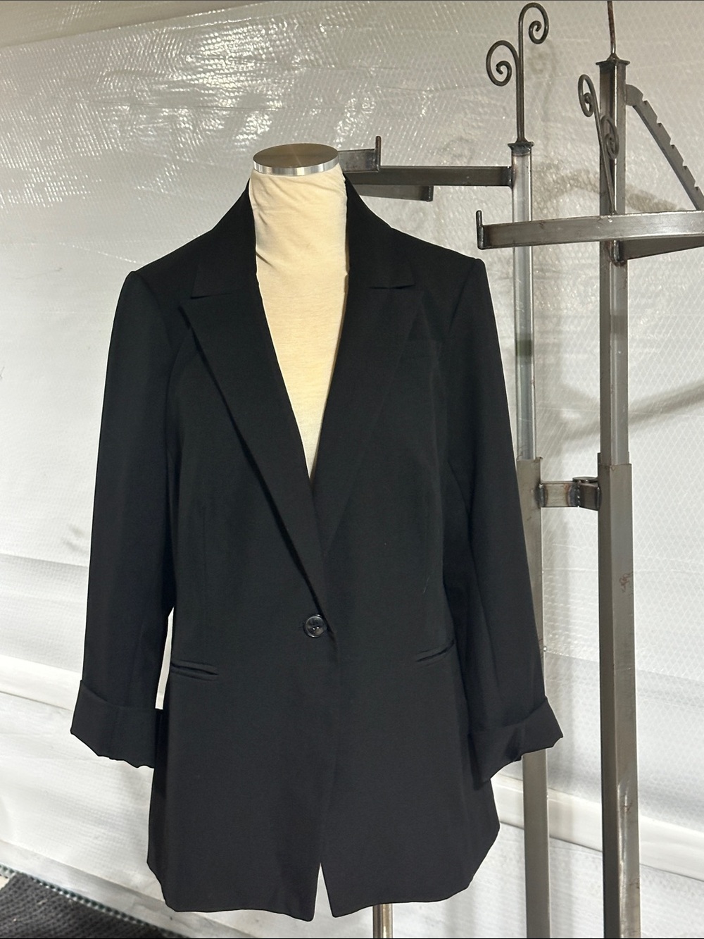 Lane Bryant Elegant Black Blazer